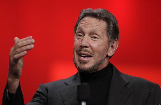 乔布斯老友、甲骨文联合创始人 + CEO Larry Ellison 卸任